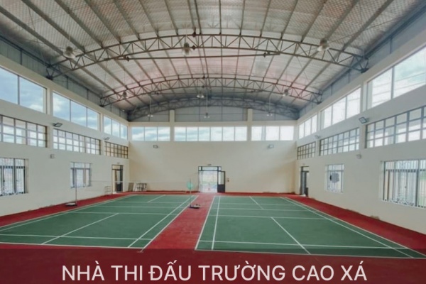 Nhà thi đấu Trường THCS Cao Xá, Tân Yên, Bắc Giang